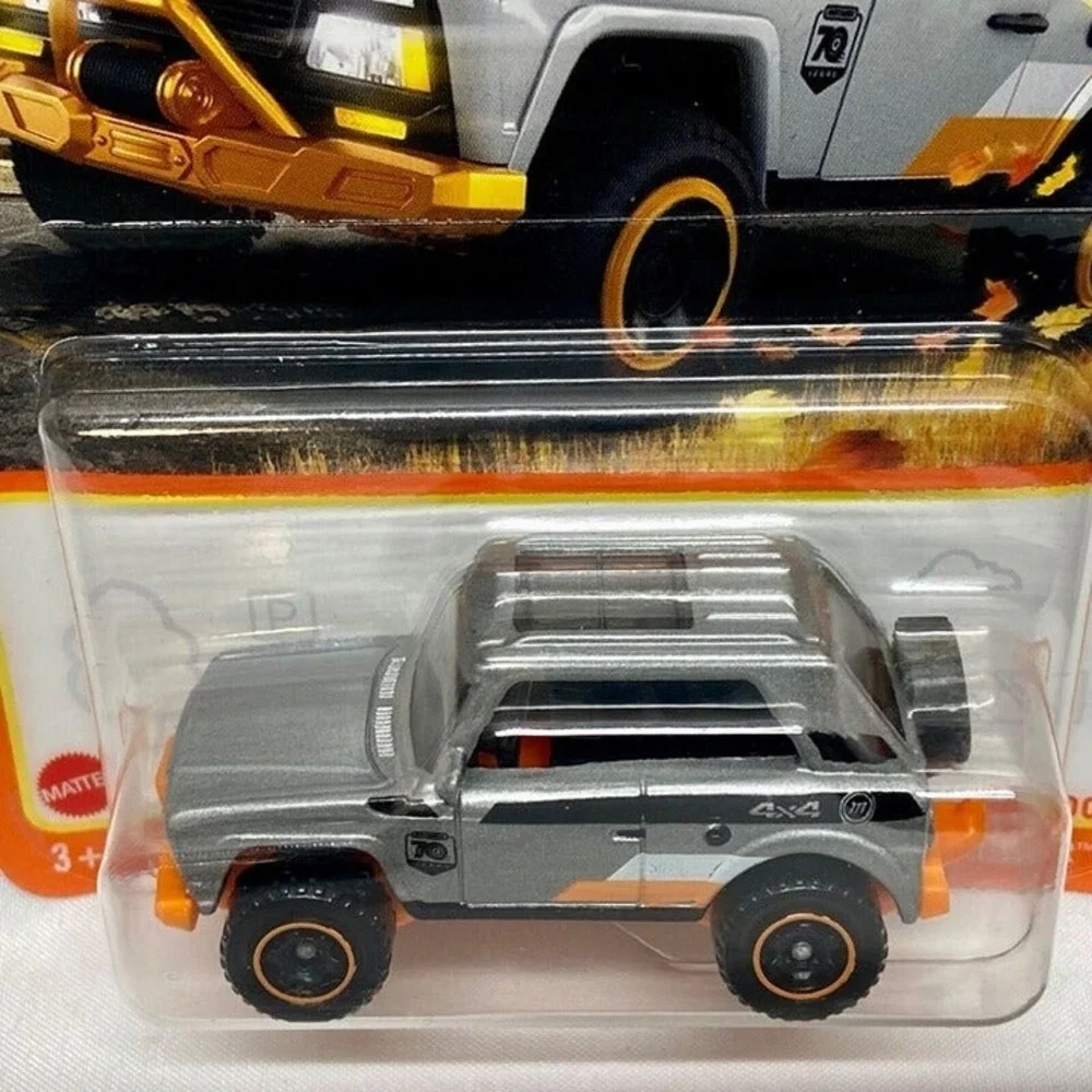 Matchbox MBX Field Car 70 Years Special Edition Silver 1:64‎ Die-cast NIP 2024